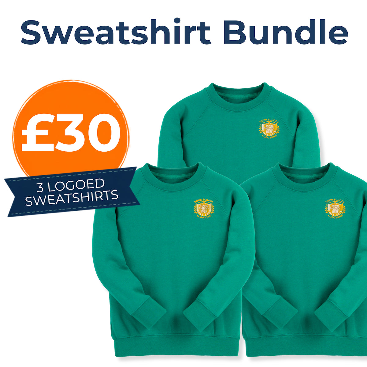 Jade Sweat Shirt Bundle