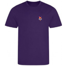 Purple Breathable T-Shirt - Kids