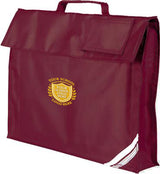 Burgundy Classic Book Bag - Bag Decoration
