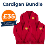 Red Classic Sweatcardigan Bundle
