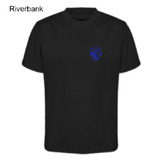 Riverbank (Blue) Classic T - Shirt - Left Chest Embroidered
