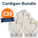 School Grey Sweatcardigan Bundle
