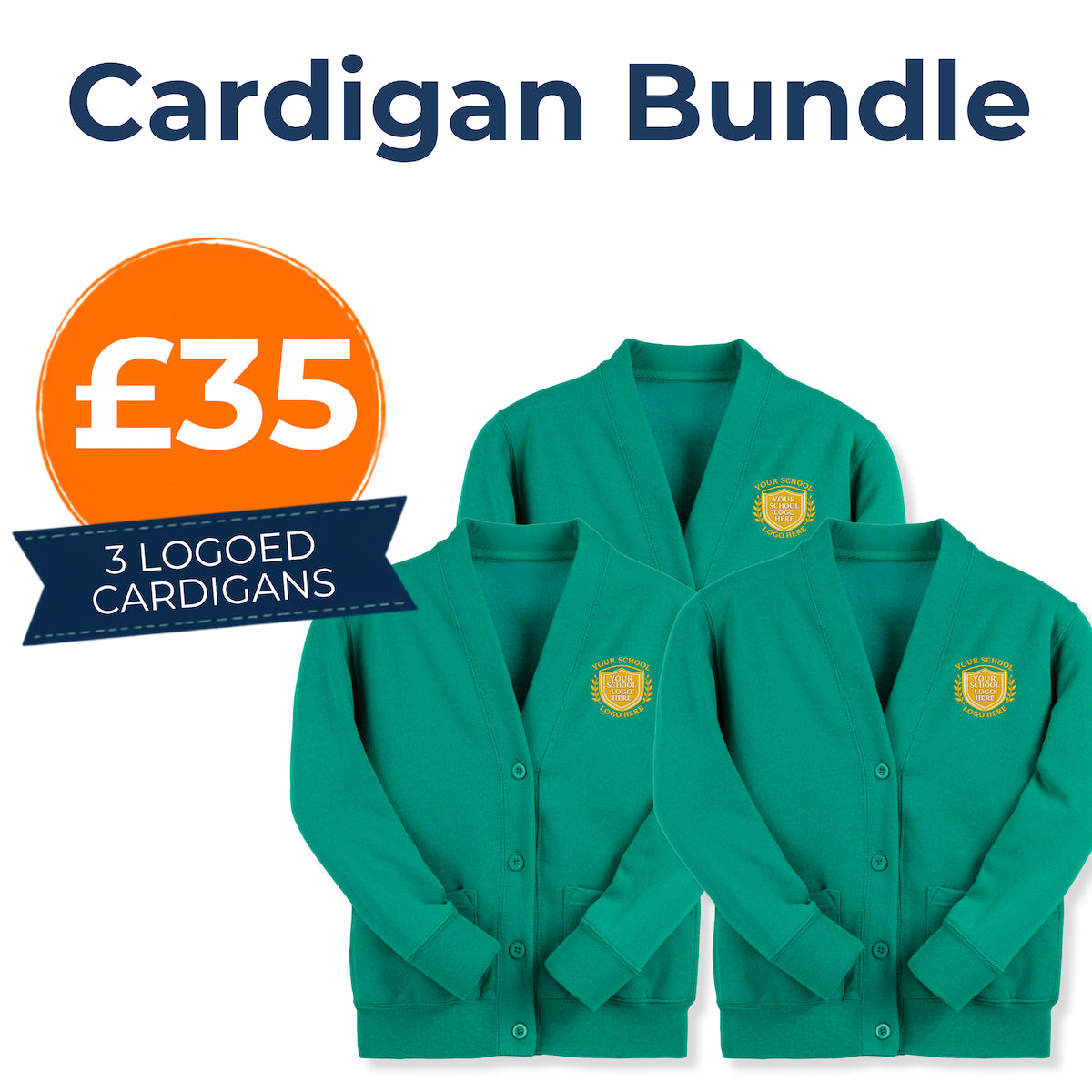 Turquoise Sweatcardigan Bundle