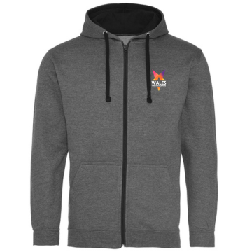 Varsity Zip-Up Hoodie  - Adults