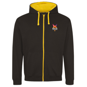 Varsity Zip-Up Hoodie  - Adults