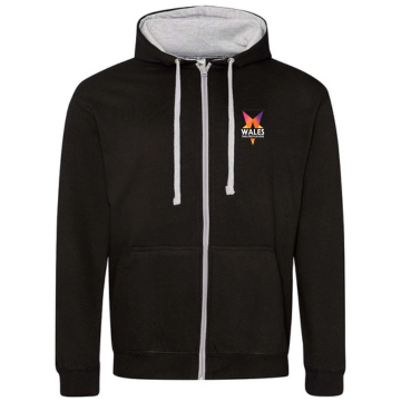 Varsity Zip-Up Hoodie  - Adults