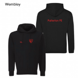 Wembley PE Hoodie (RD) Add Child's Initials into Special Instructions Box - Back, Left Chest &amp; Right Chest Initials
