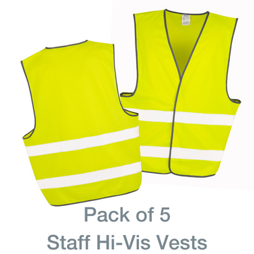 Staff hi-vis vest Bundle