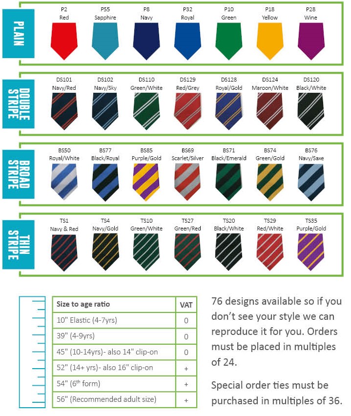 Tie range options from School Trends