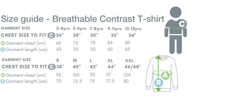 School Trends School Uniform - Breathable Contrast T-shirt